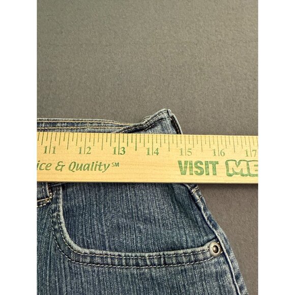 Gloria Vanderbilt Womens Size 6 Light Wash Straight Leg Denim Jeans With Embroid - Picture 5 of 7